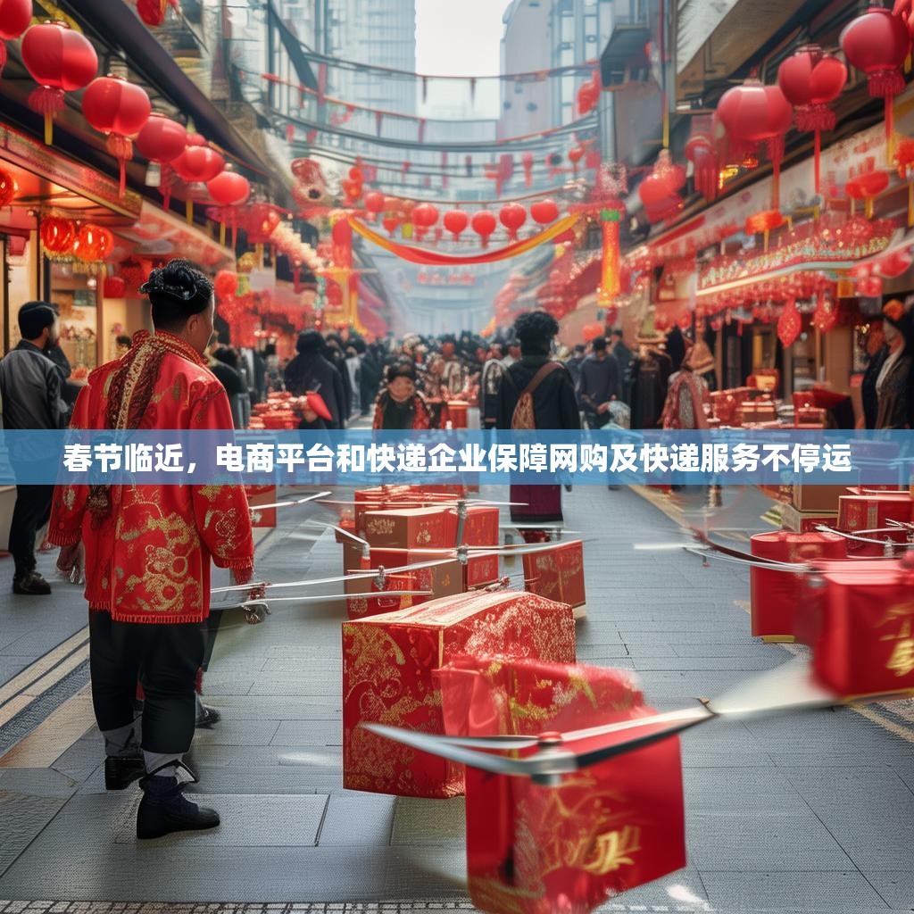 春节临近，电商平台和快递企业保障网购及快递服务不停运