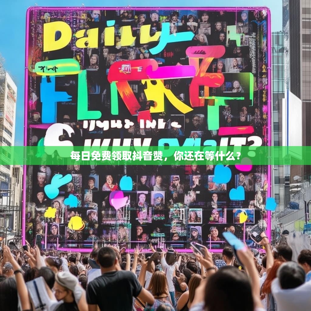 每日免费领取抖音赞,你还在等什么?