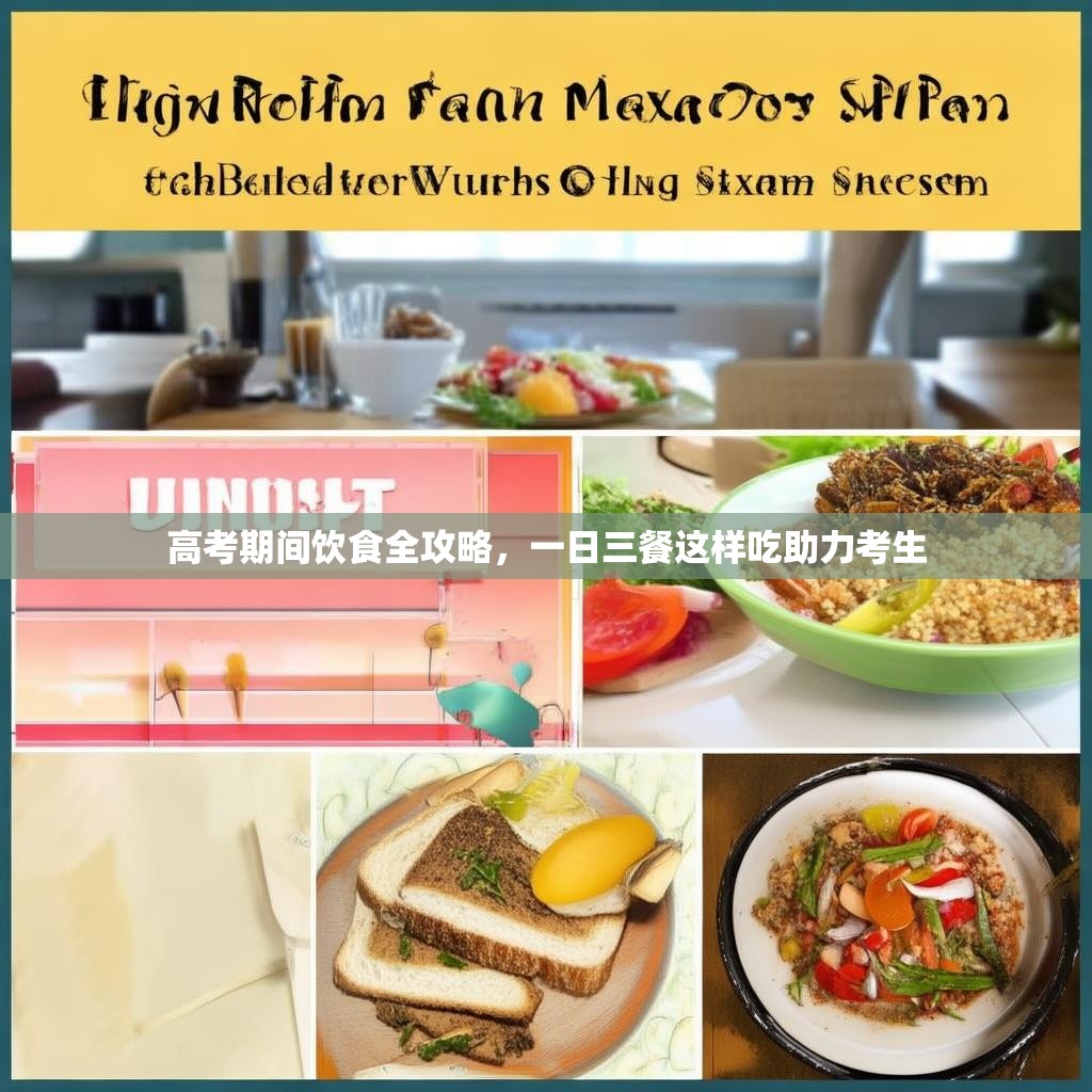 高考期间饮食全攻略，一日三餐这样吃助力考生