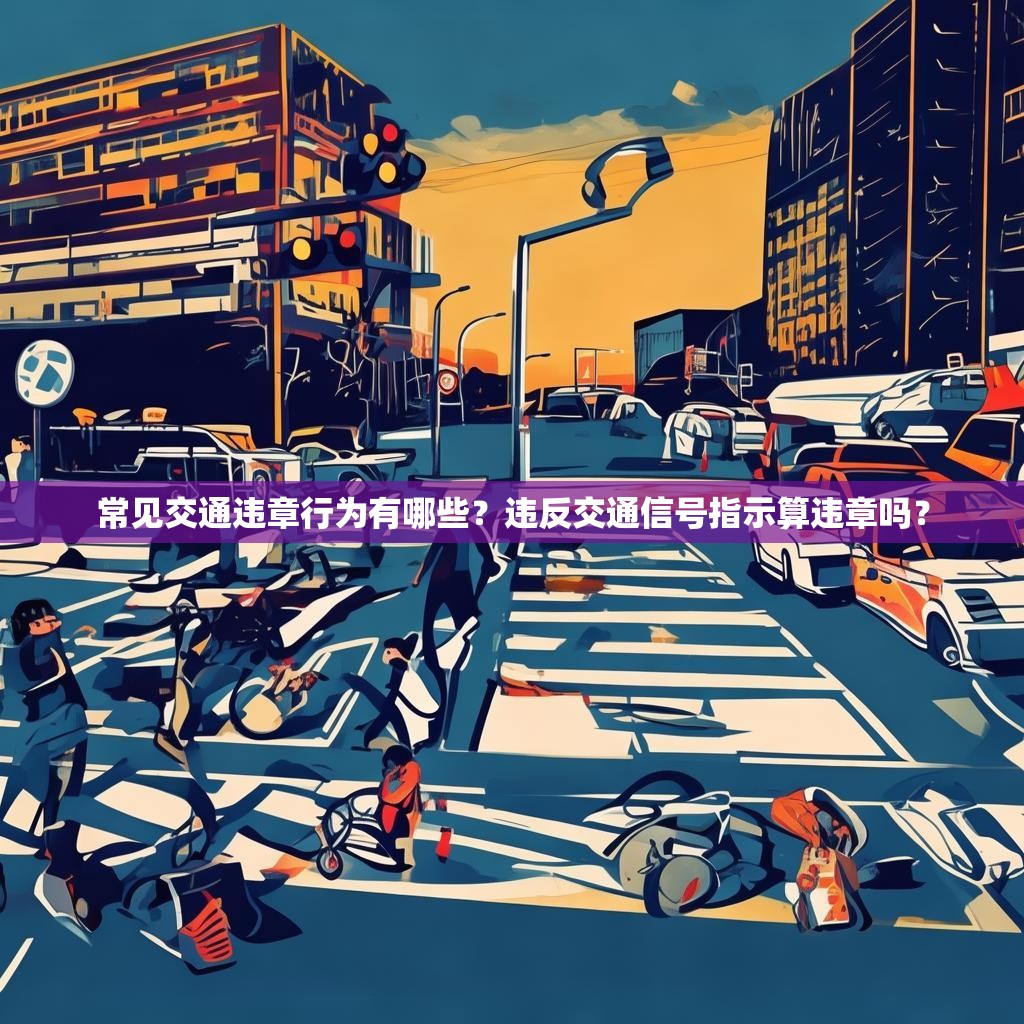 常见交通违章行为有哪些？违反交通信号指示算违章吗？