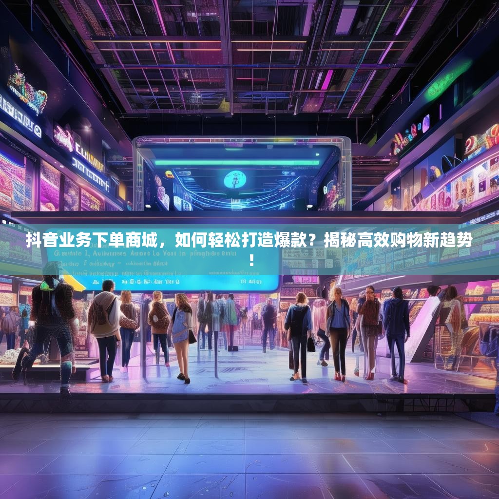 <strong><mark>抖音业务</mark></strong>下单商城，如何轻松打造爆款？揭秘高效购物新趋势！