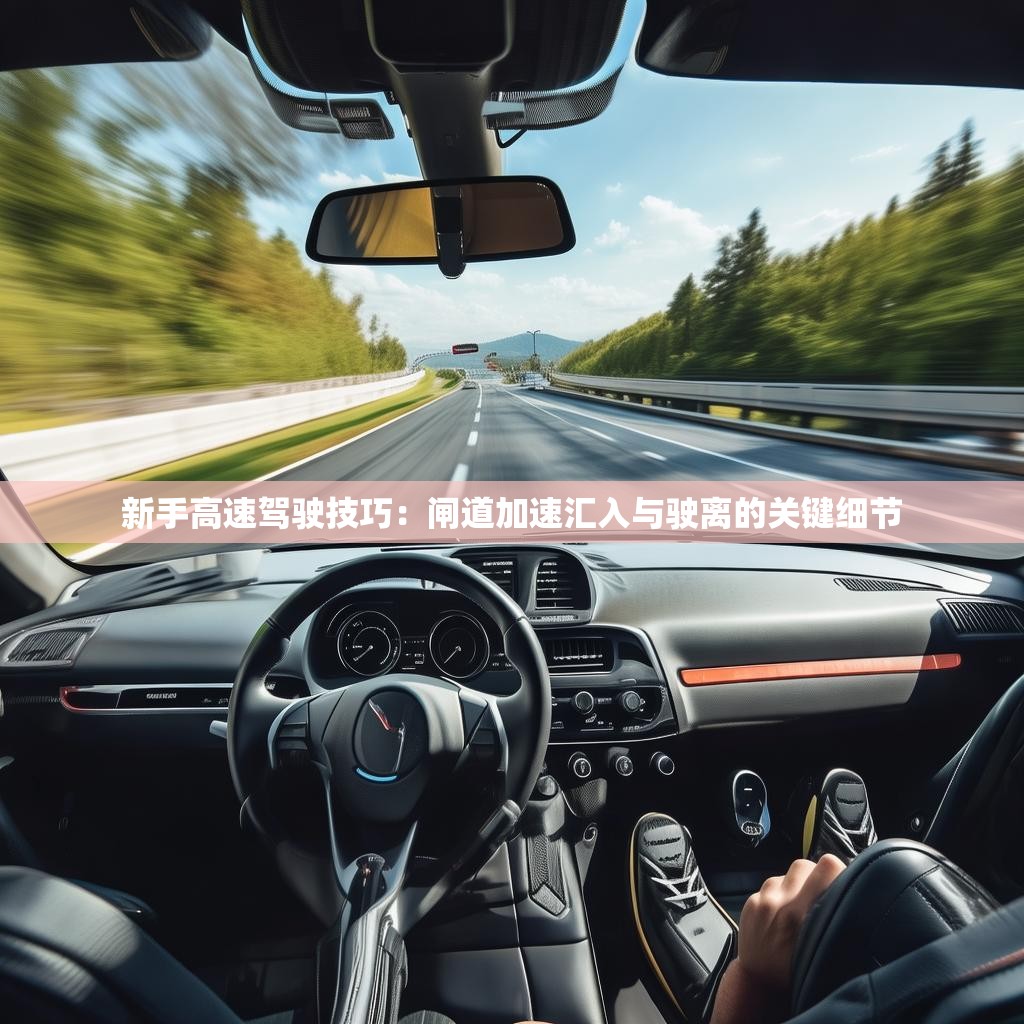 新手高速驾驶技巧：闸道加速汇入与驶离的关键细节