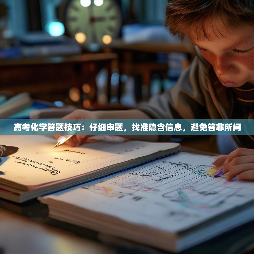高考化学答题技巧:仔细审题,找准隐含信息,避免答非所问