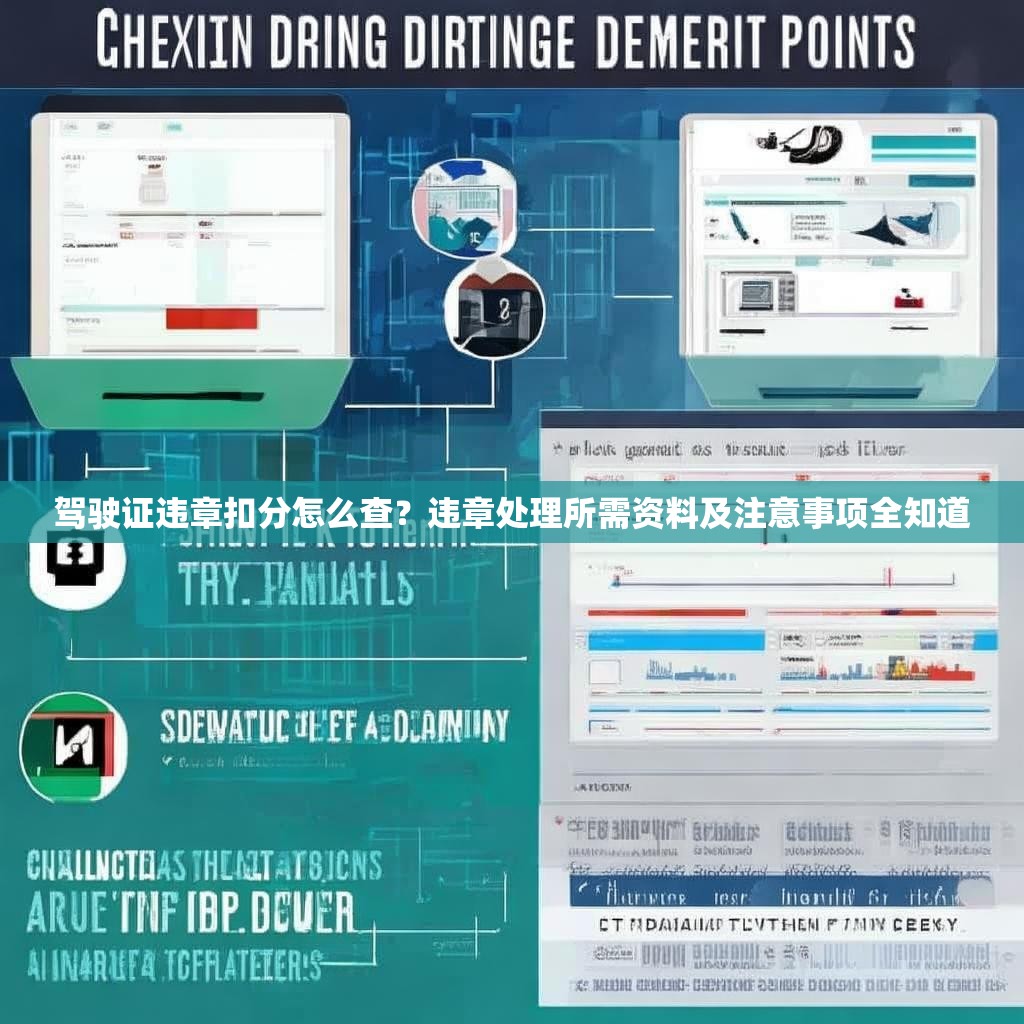 驾驶证违章扣分怎么查?违章处理所需资料及注意事项全知道