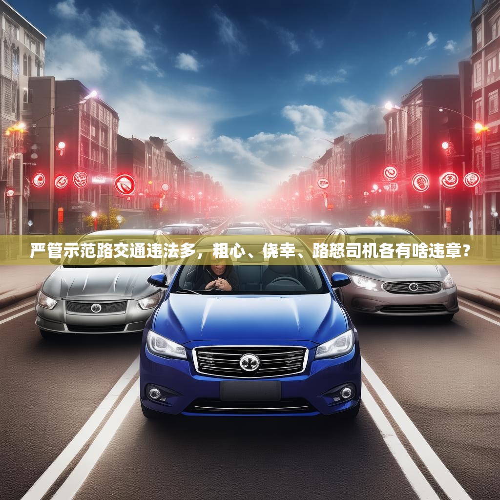 严管示范路交通违法多，粗心、侥幸、路怒司机各有啥违章？