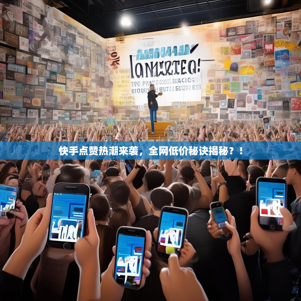 快手点赞热潮来袭,全网低价秘诀揭秘?!