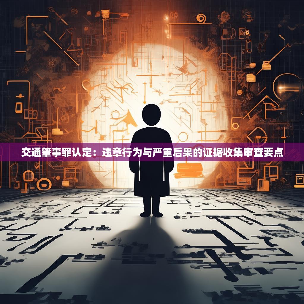 交通肇事罪认定：违章行为与严重后果的证据收集审查要点