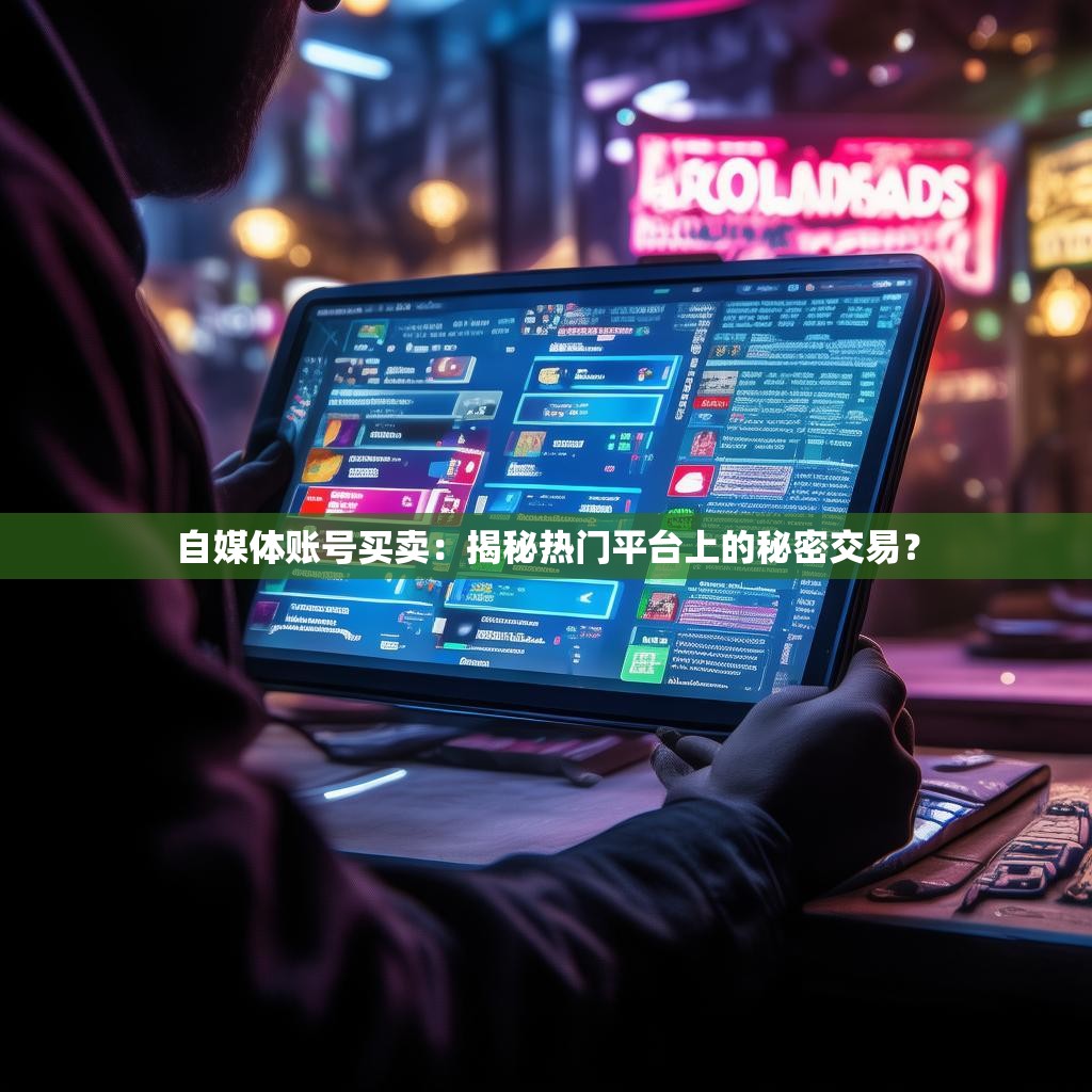 自媒体账号买卖:揭秘热门平台上的秘密交易?