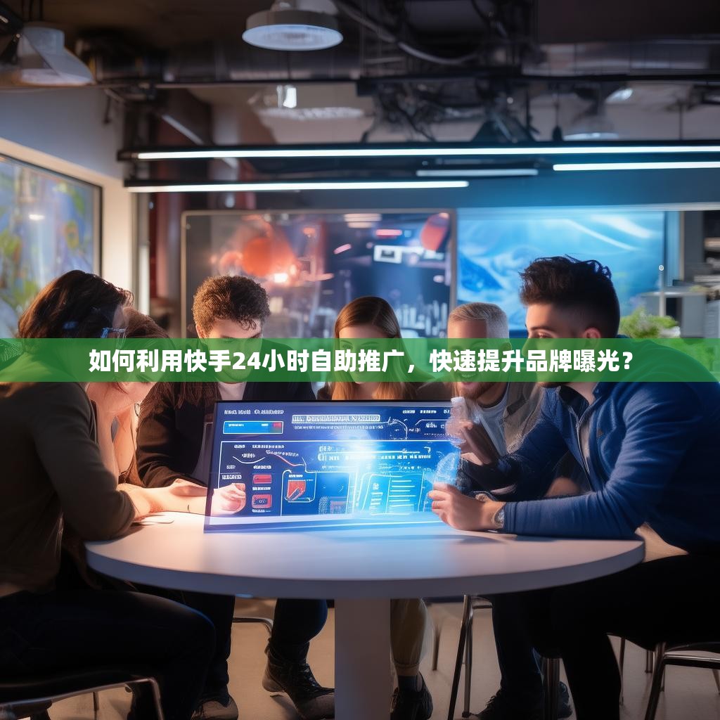 如何利用快手24小时自助推广,快速提升品牌曝光?