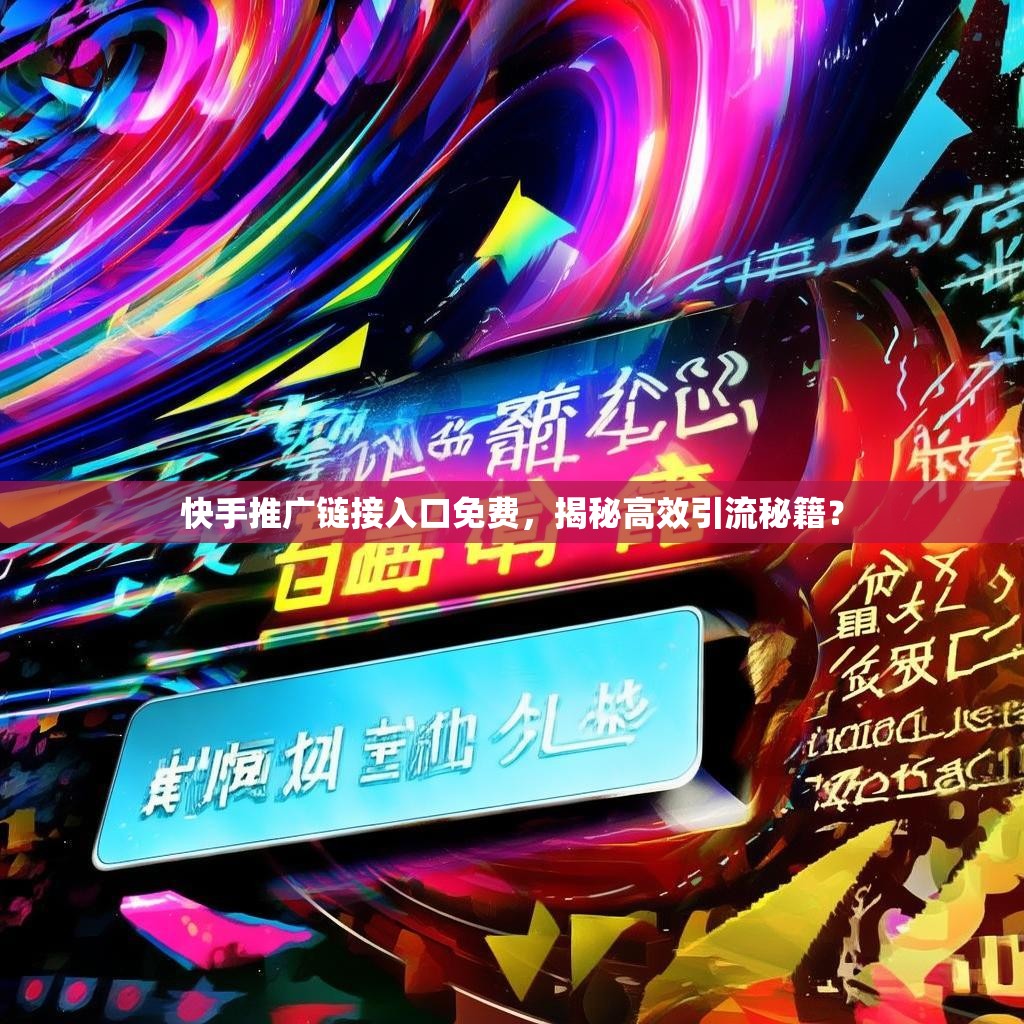 <strong><mark>快手</mark></strong>推广链接入口免费，揭秘高效引流秘籍？