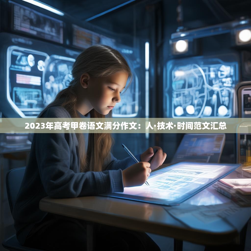 2023年高考甲卷语文满分作文:人·技术·时间范文汇总