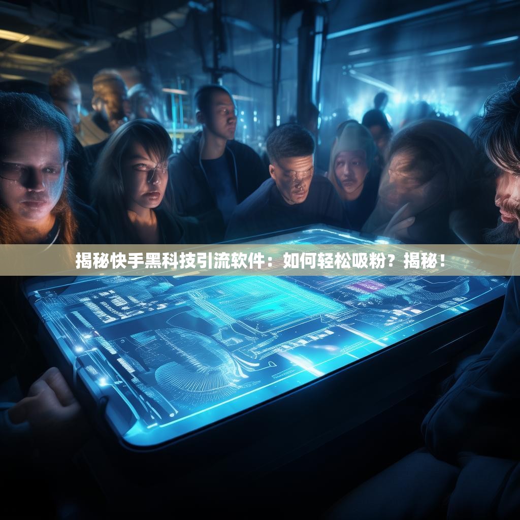 揭秘快手黑科技引流软件:如何轻松吸粉?揭秘!