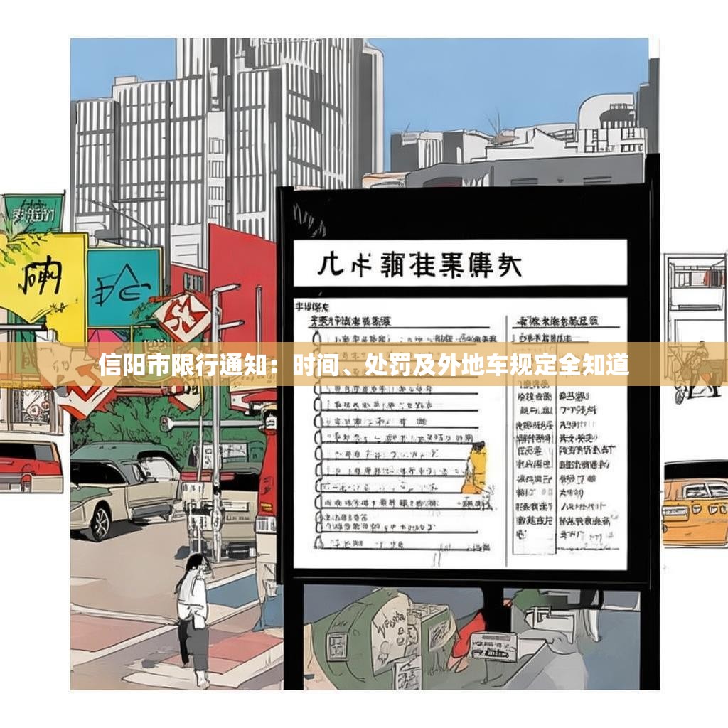 信阳市限行通知:时间、处罚及外地车规定全知道