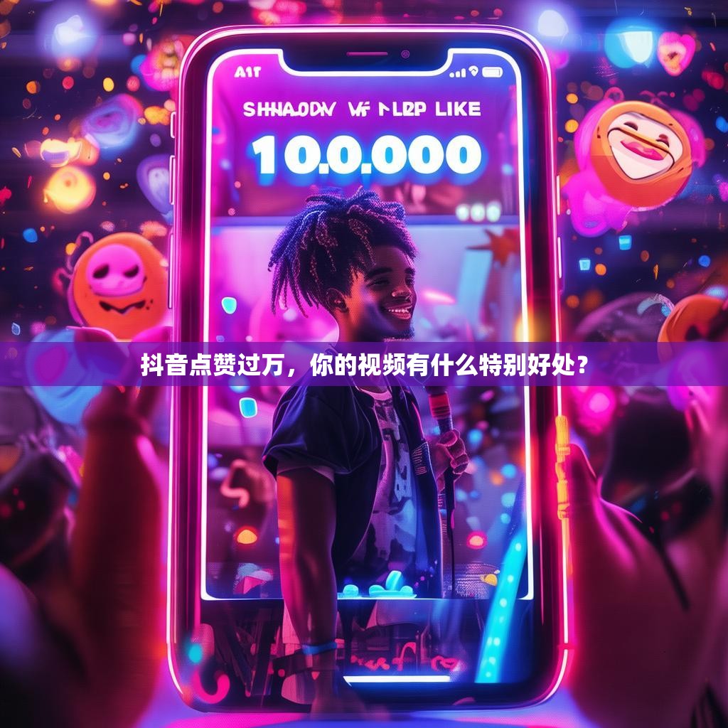 抖音点赞过万，你的视频有什么特别好处？