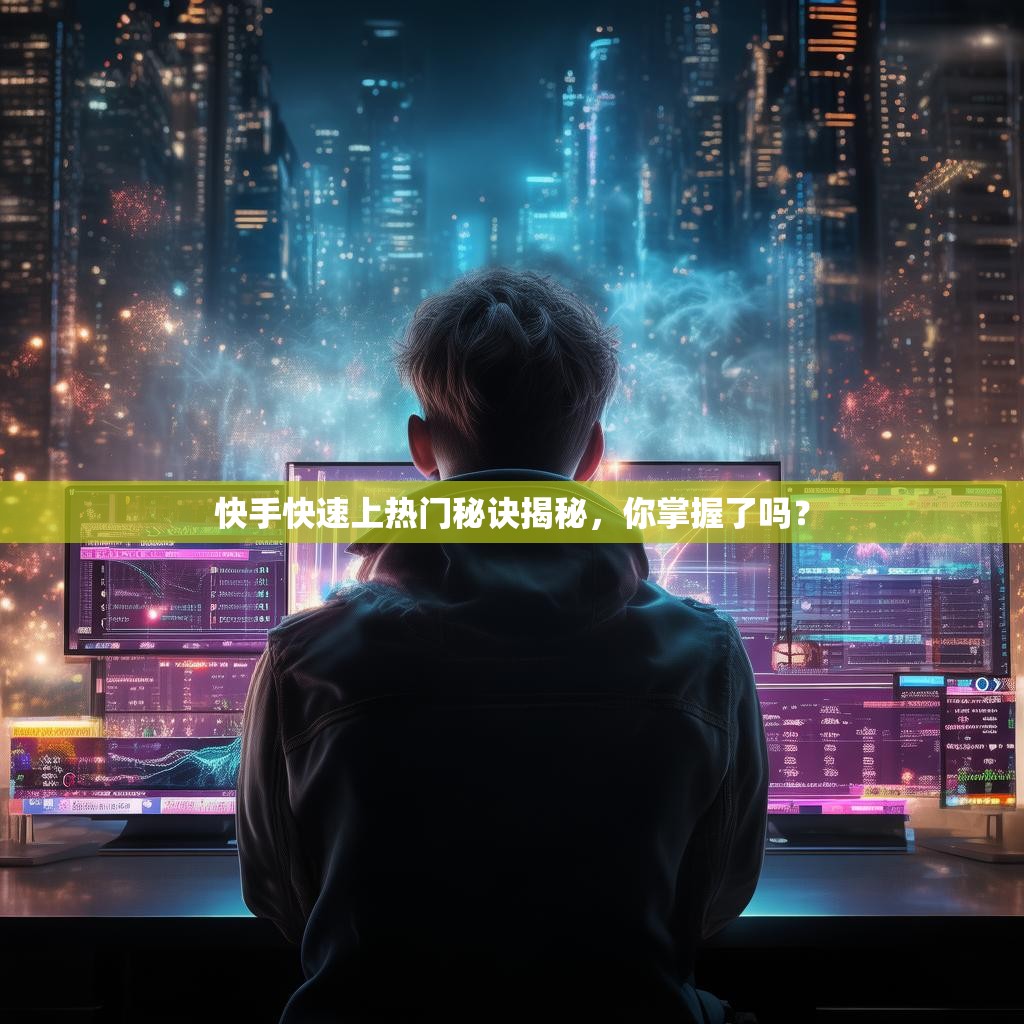 <strong><mark>快手</mark></strong>快速上热门秘诀揭秘，你掌握了吗？