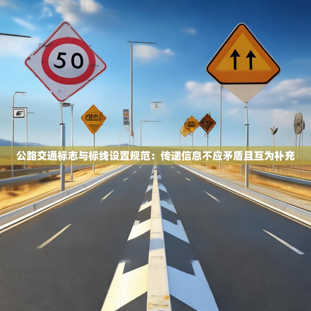 公路交通标志与标线设置规范：传递信息不应矛盾且互为补充