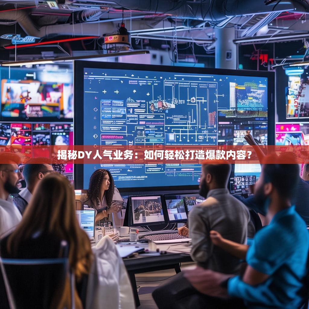 揭秘DY人气业务:如何轻松打造爆款内容?
