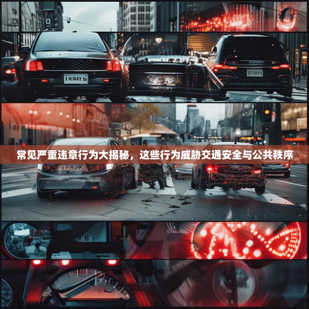 常见严重违章行为大揭秘，这些行为威胁交通安全与公共秩序