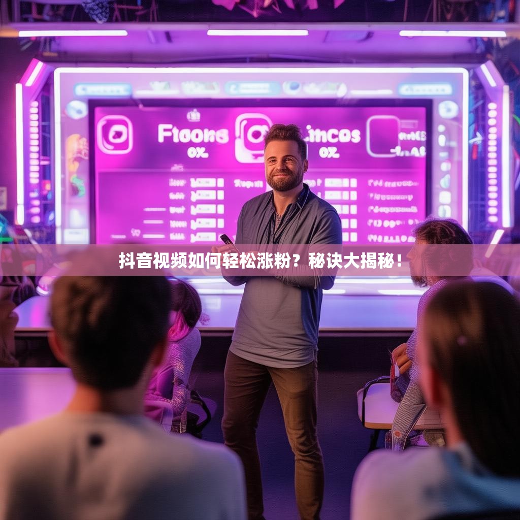 抖音视频如何轻松涨粉?秘诀大揭秘!