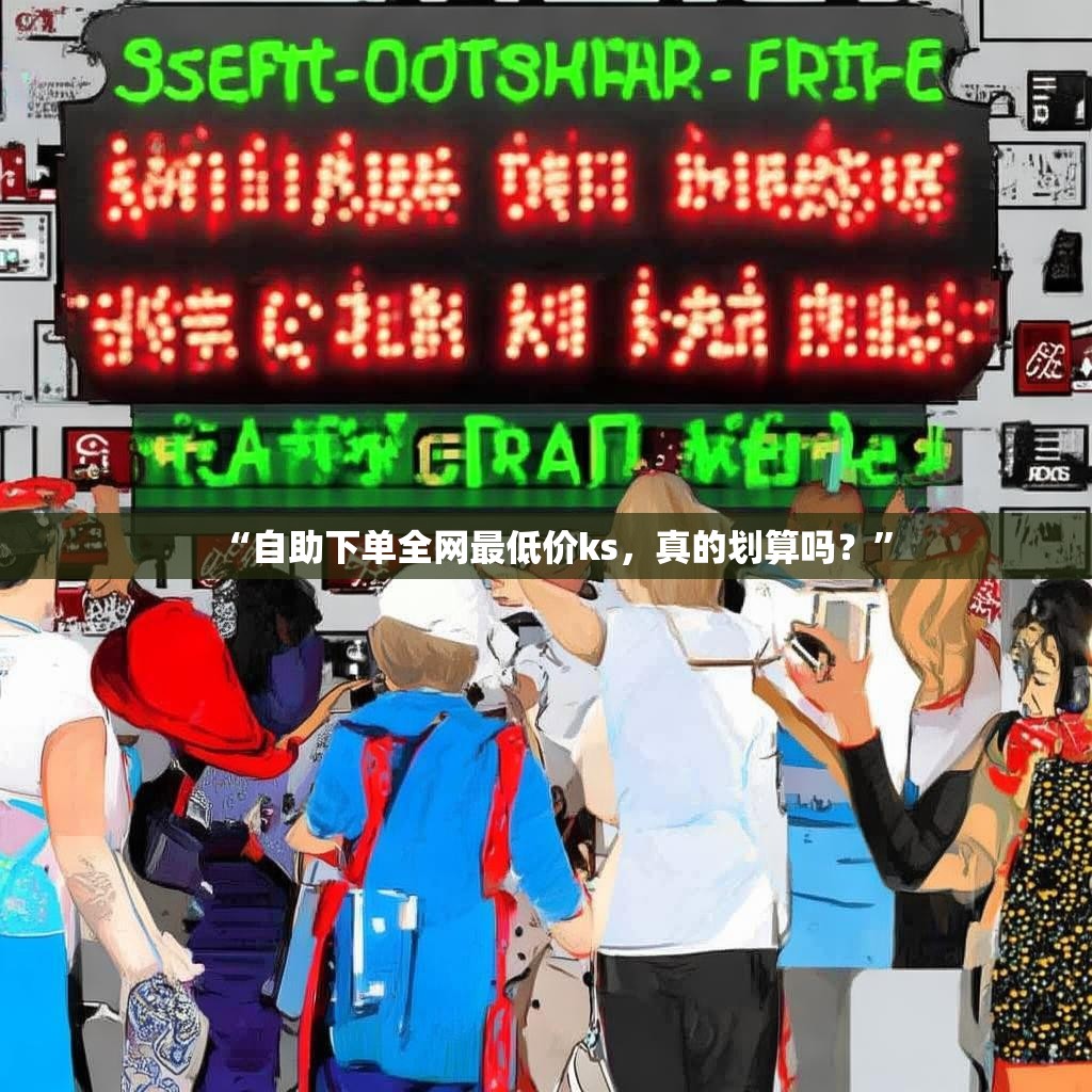 “自助下单全网最低价ks，真的划算吗？”