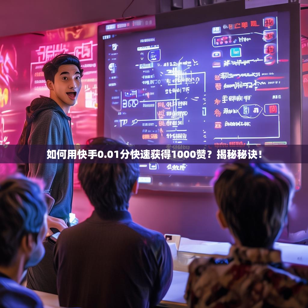 如何用<strong><mark>快手0.01</mark></strong>分快速获得1000赞？揭秘秘诀！