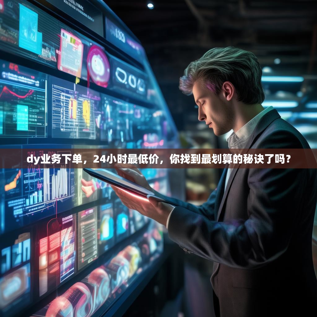 dy业务下单，24小时最低价，你找到最划算的秘诀了吗？