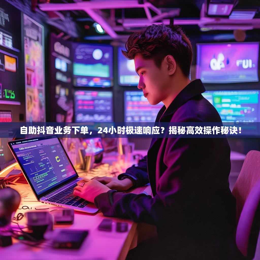 自助抖音业务下单,24小时极速响应?揭秘高效操作秘诀!