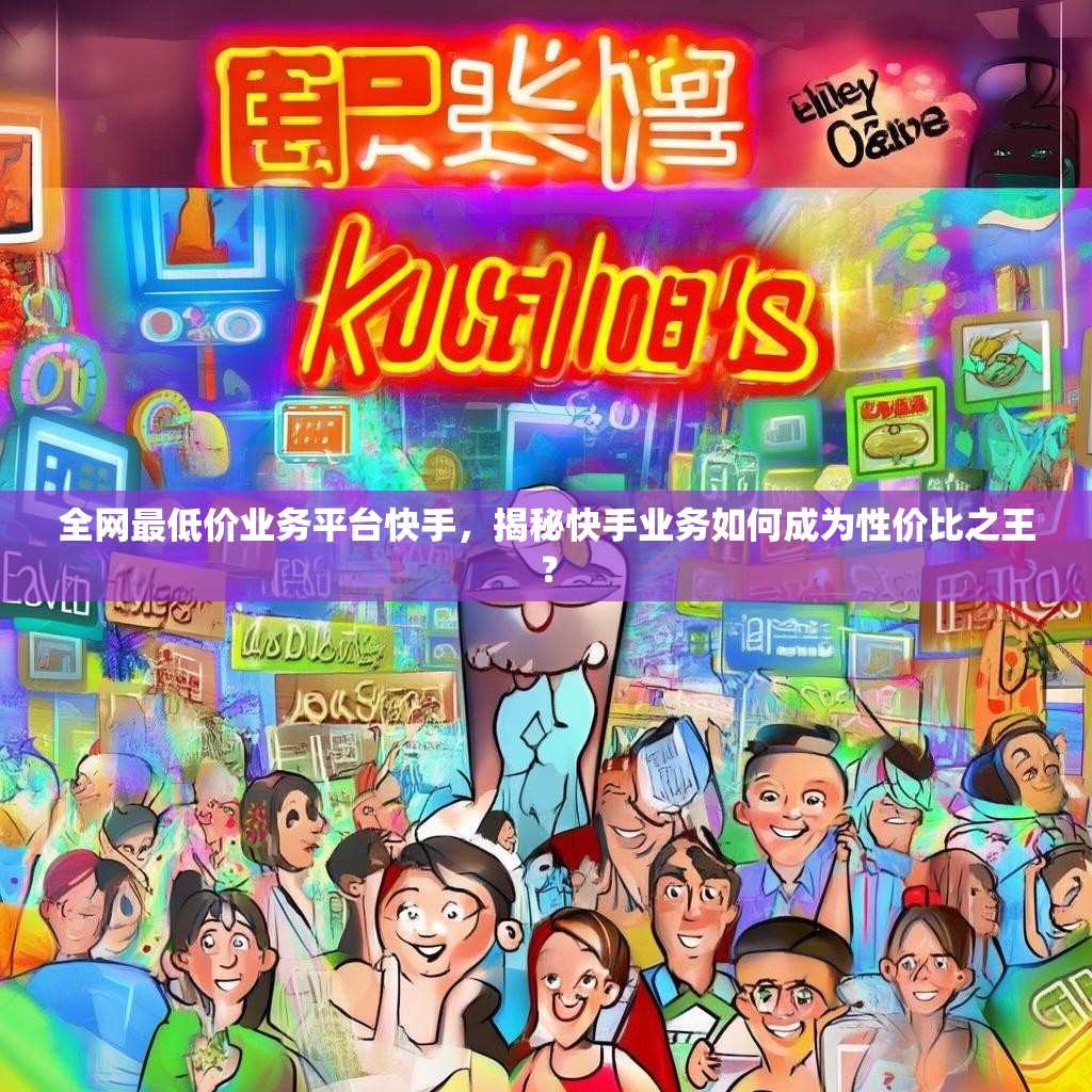 全网最低价业务平台快手，揭秘快手业务如何成为性价比之王？