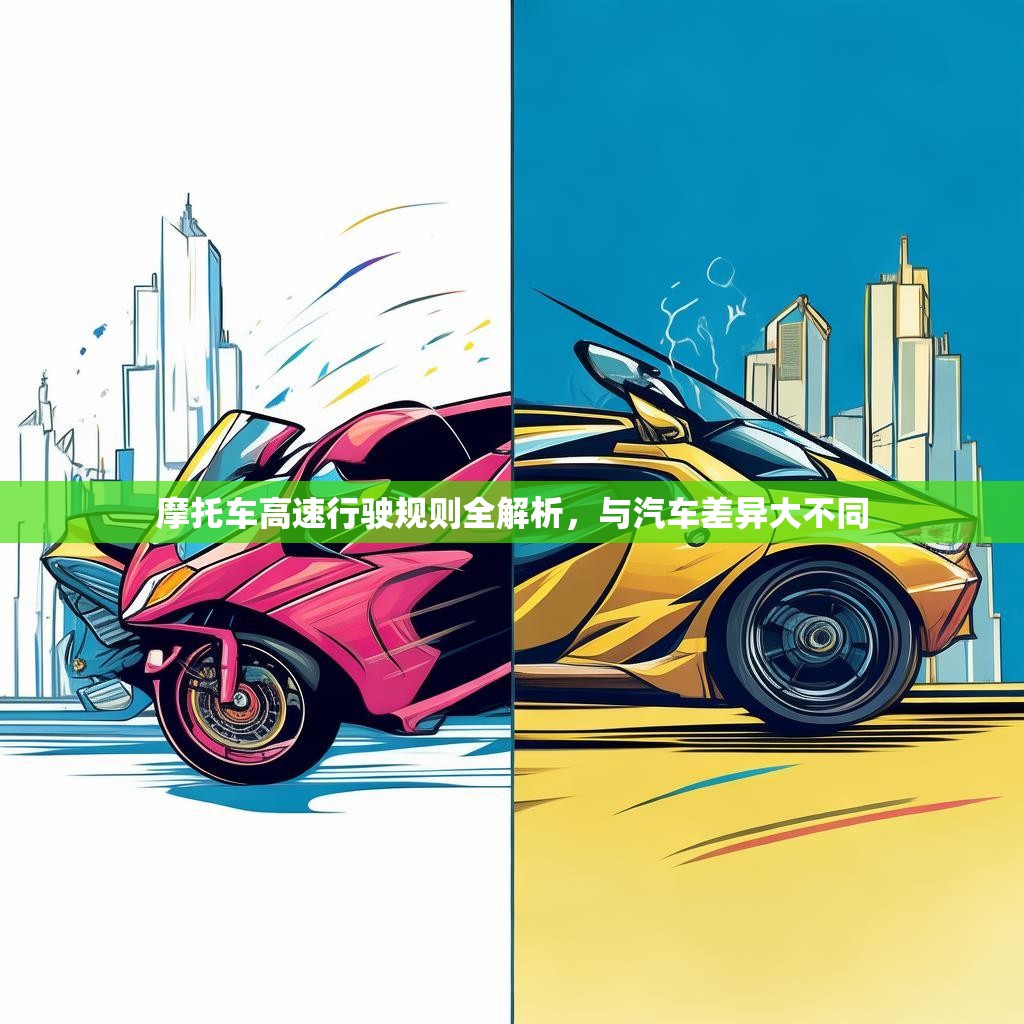 摩托车高速行驶规则全解析,与汽车差异大不同