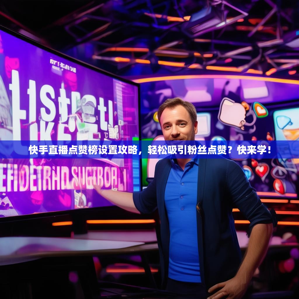 快手直播点赞榜设置攻略，轻松吸引粉丝点赞？快来学！