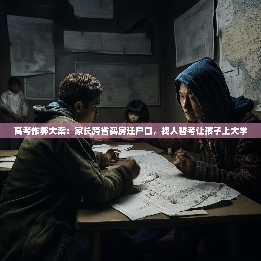 高考作弊大案：家长跨省买房迁户口，找人替考让孩子上大学