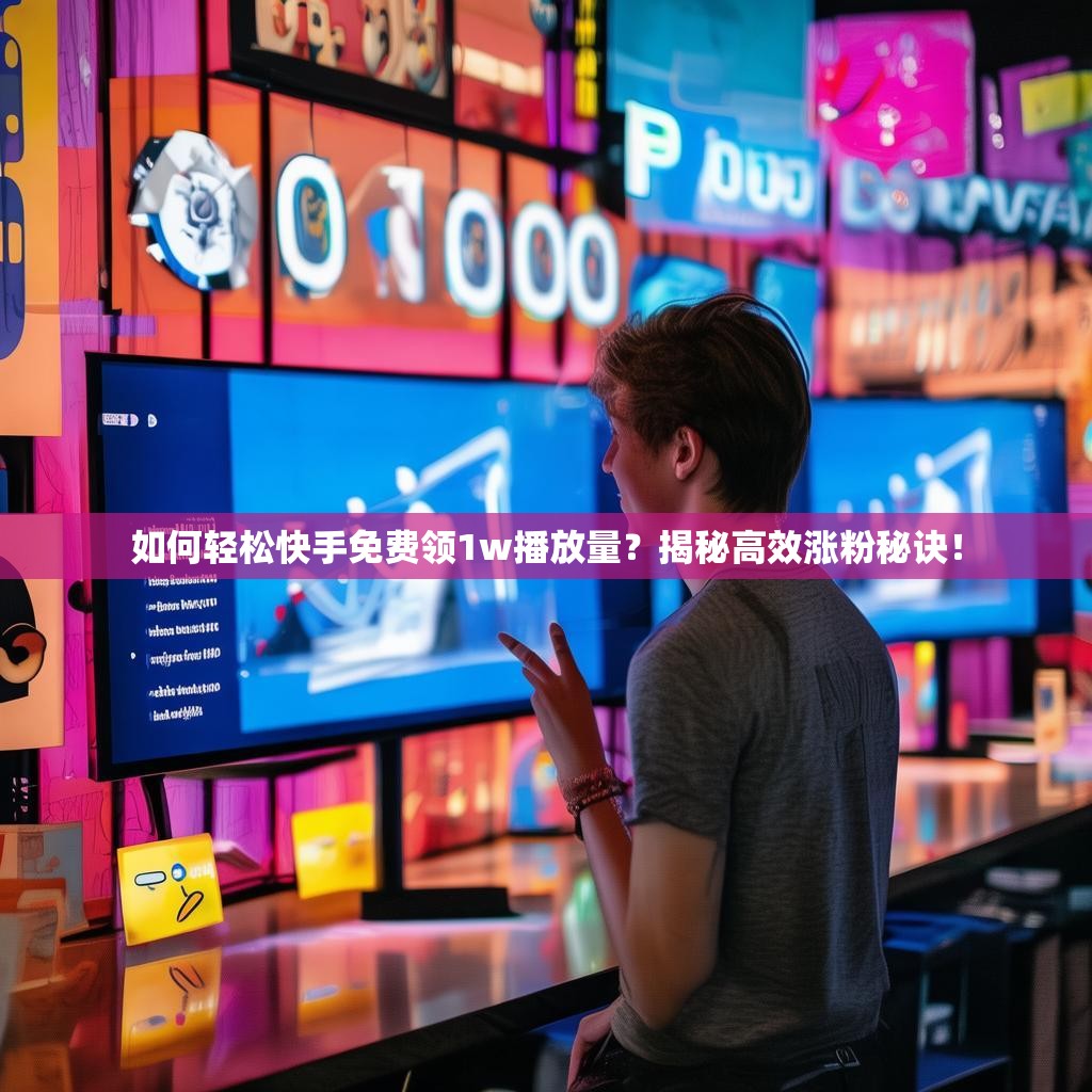如何轻松快手免费领1w播放量？揭秘高效涨粉秘诀！