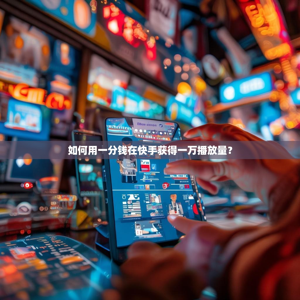 如何用一分钱在快手获得一万播放量？