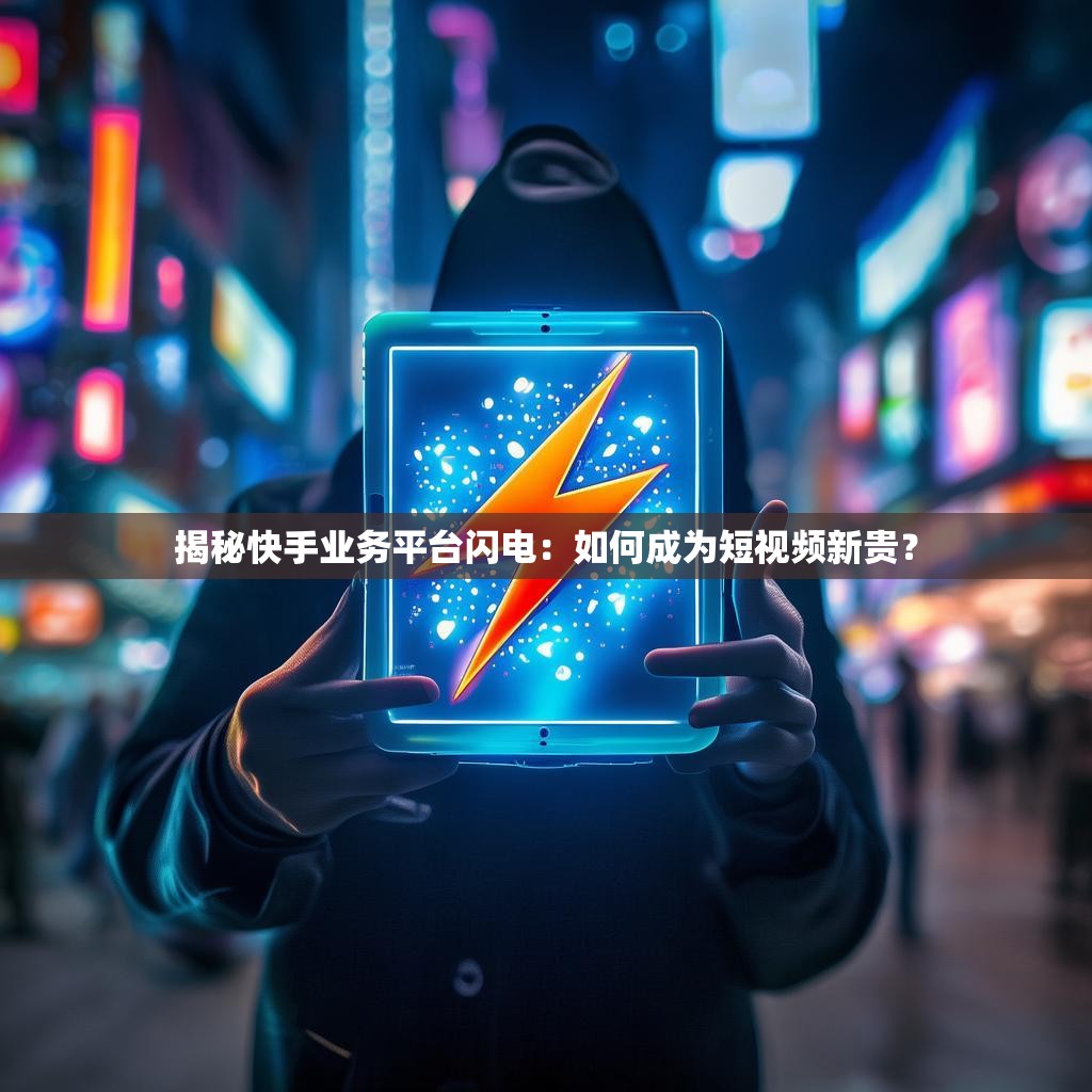 揭秘快手业务平台闪电:如何成为短视频新贵?