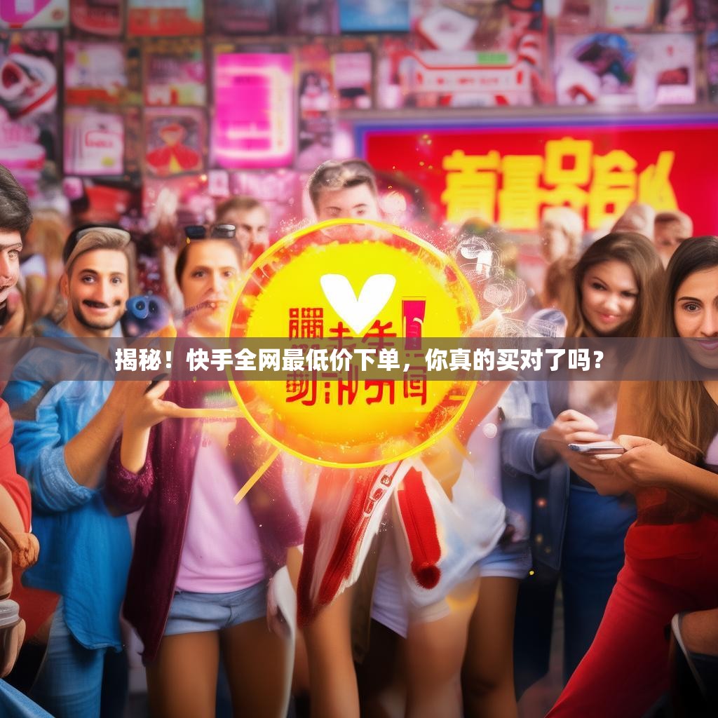 揭秘！快手全网最低价下单，你真的买对了吗？