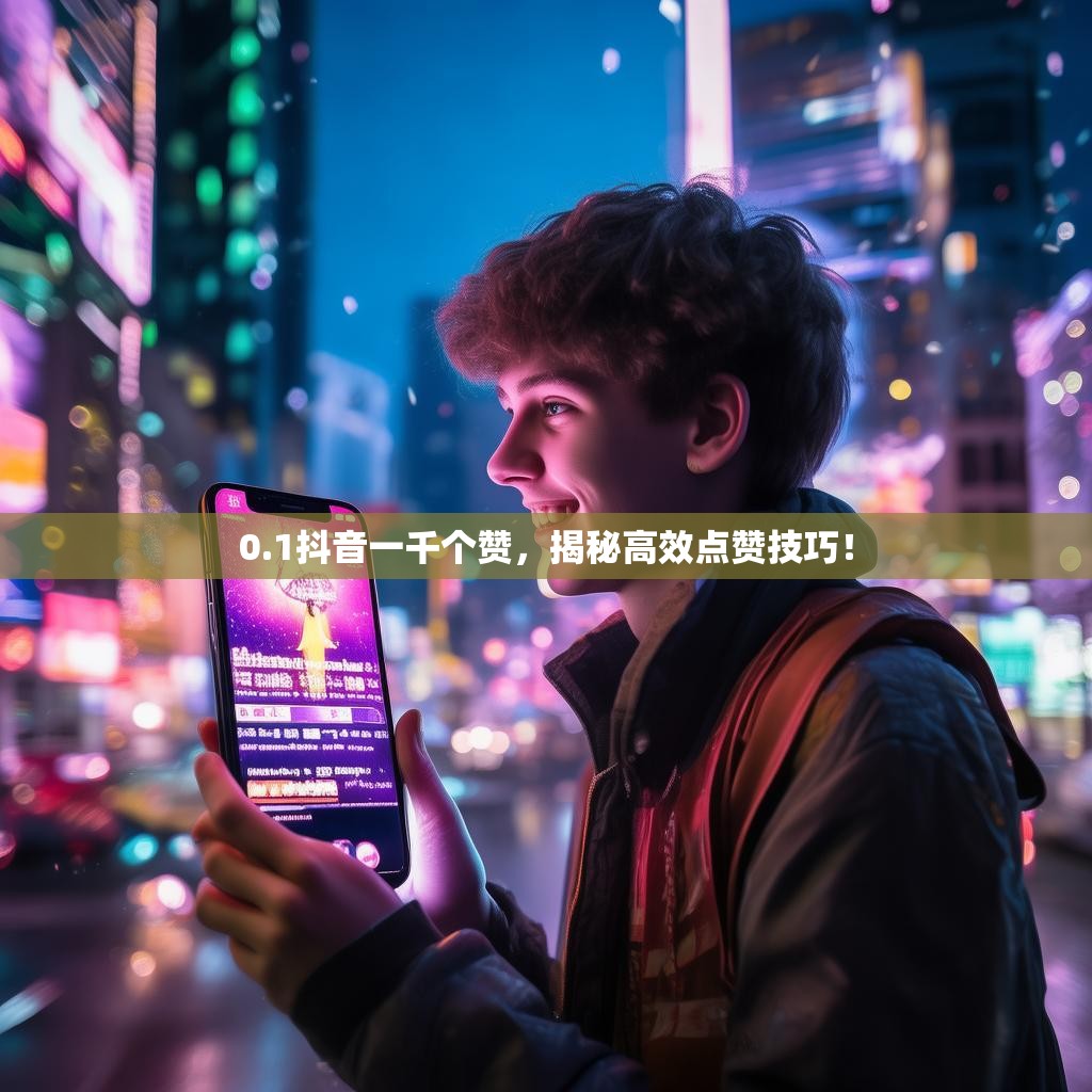 0.1抖音一千个赞，揭秘高效点赞技巧！