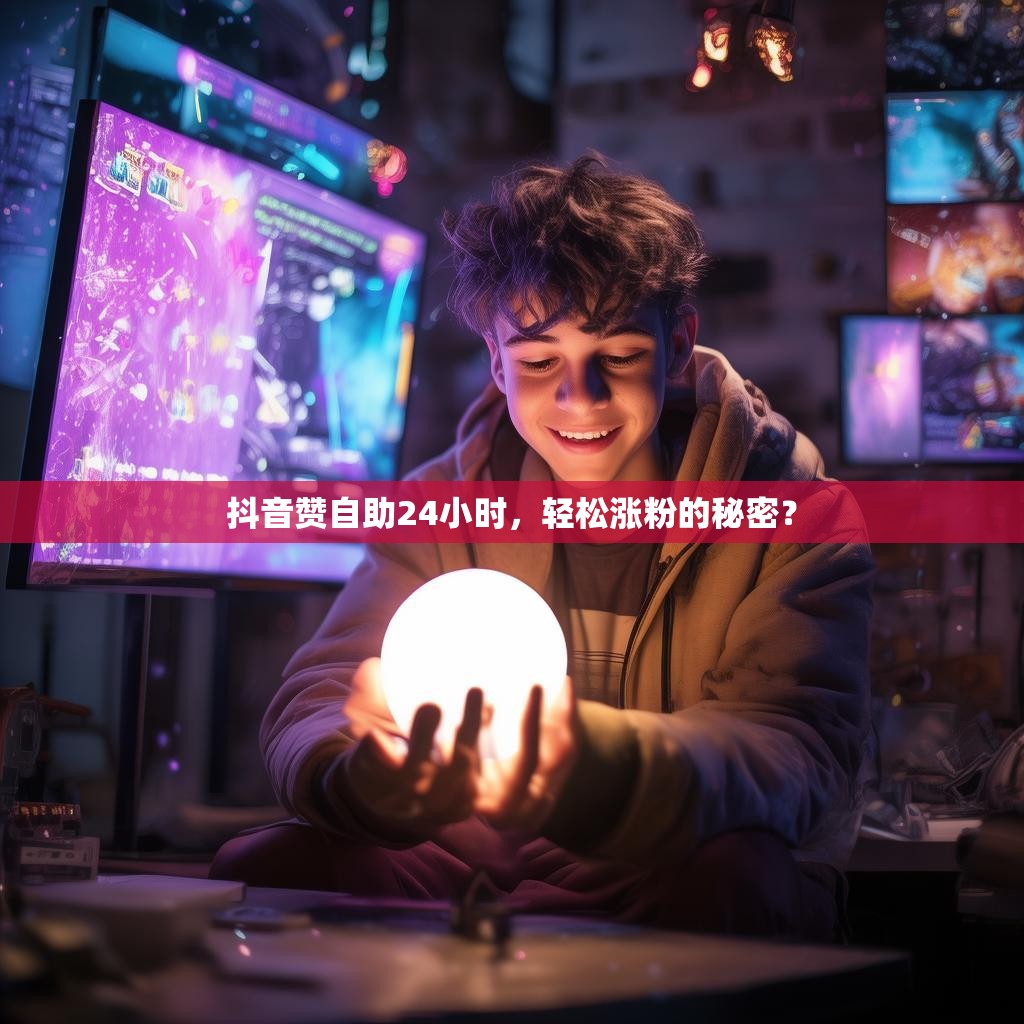 抖音赞自助24小时,轻松涨粉的秘密?