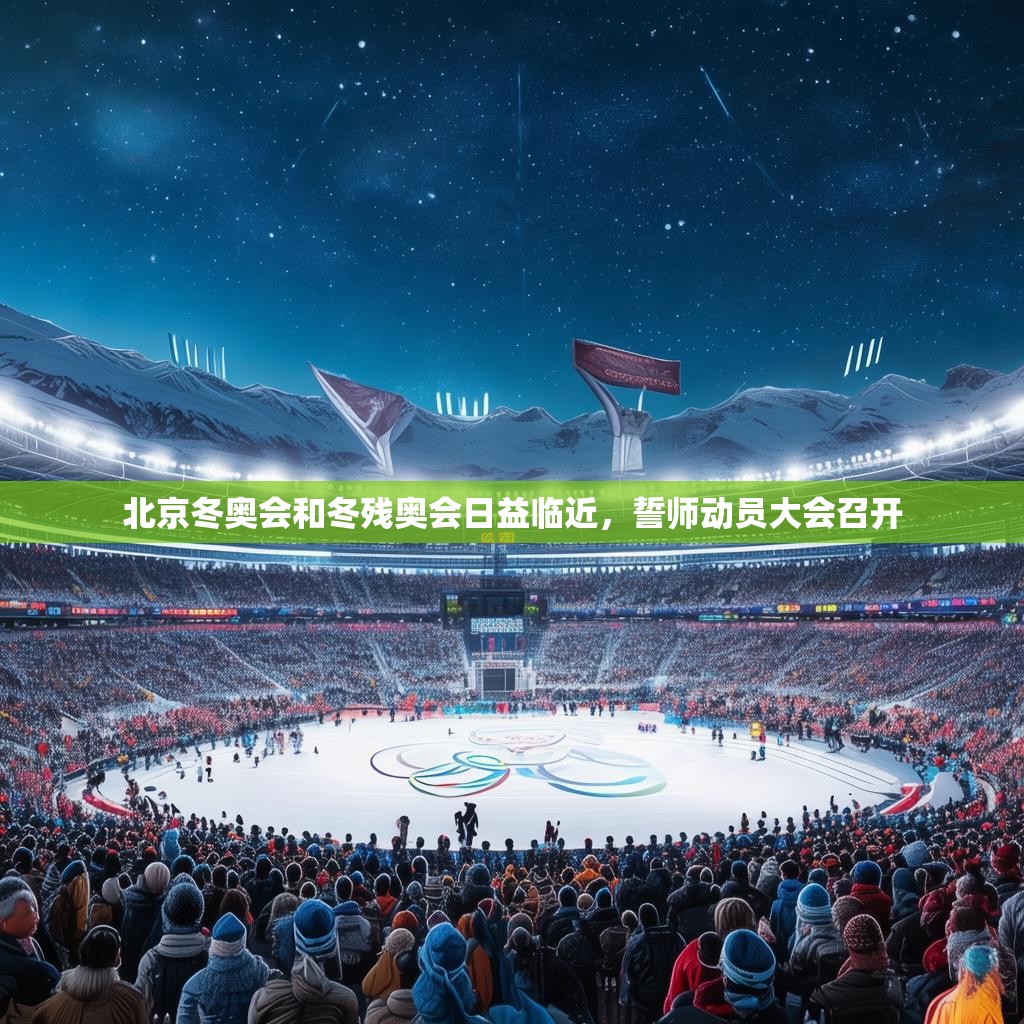 北京冬奥会和冬残奥会日益临近,誓师动员大会召开