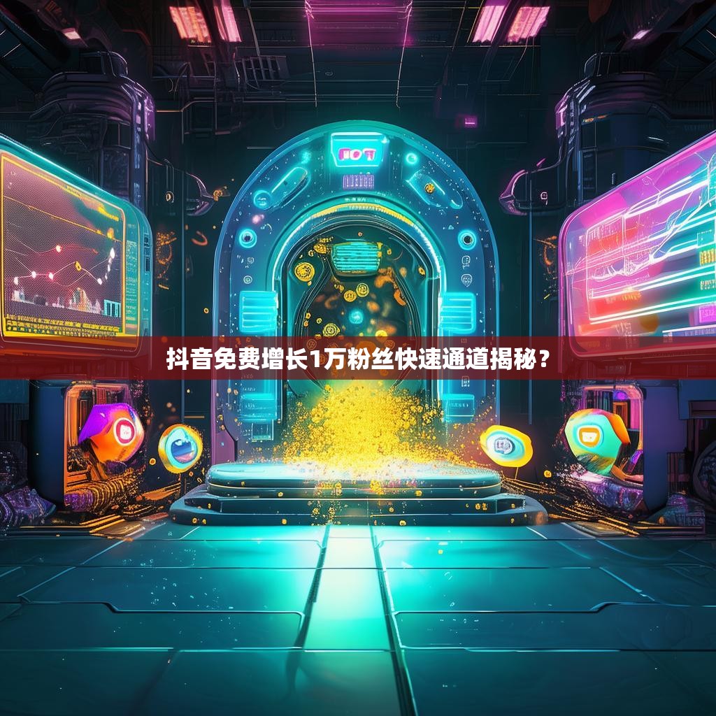 抖音免费增长1万粉丝快速通道揭秘？