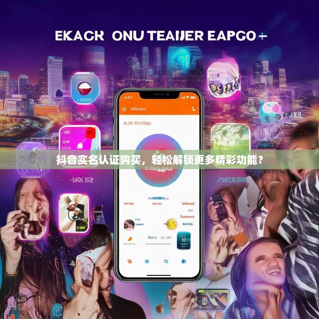 抖音实名认证购买，轻松解锁更多精彩功能？