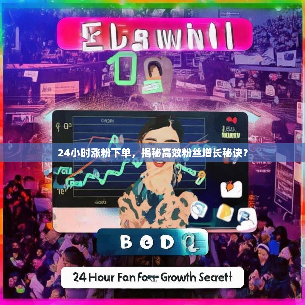 24小时涨粉下单，揭秘高效粉丝增长秘诀？