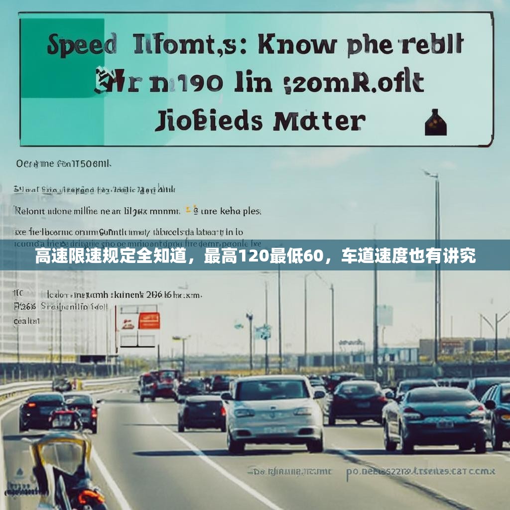 高速限速规定全知道，最高120最低60，车道速度也有讲究