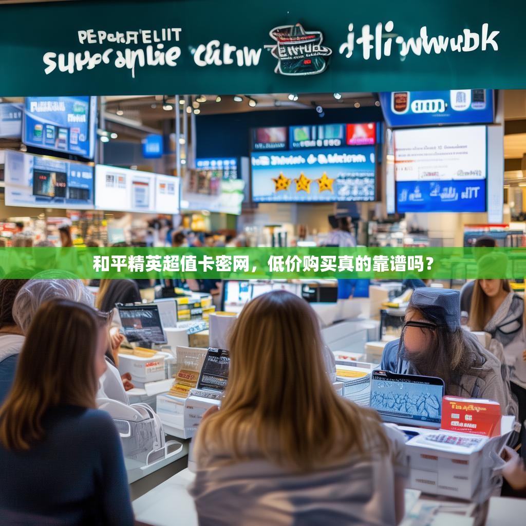 和平精英超值卡密网，低价购买真的靠谱吗？