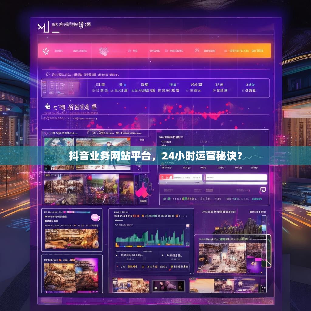 抖音业务网站平台，24小时运营秘诀？