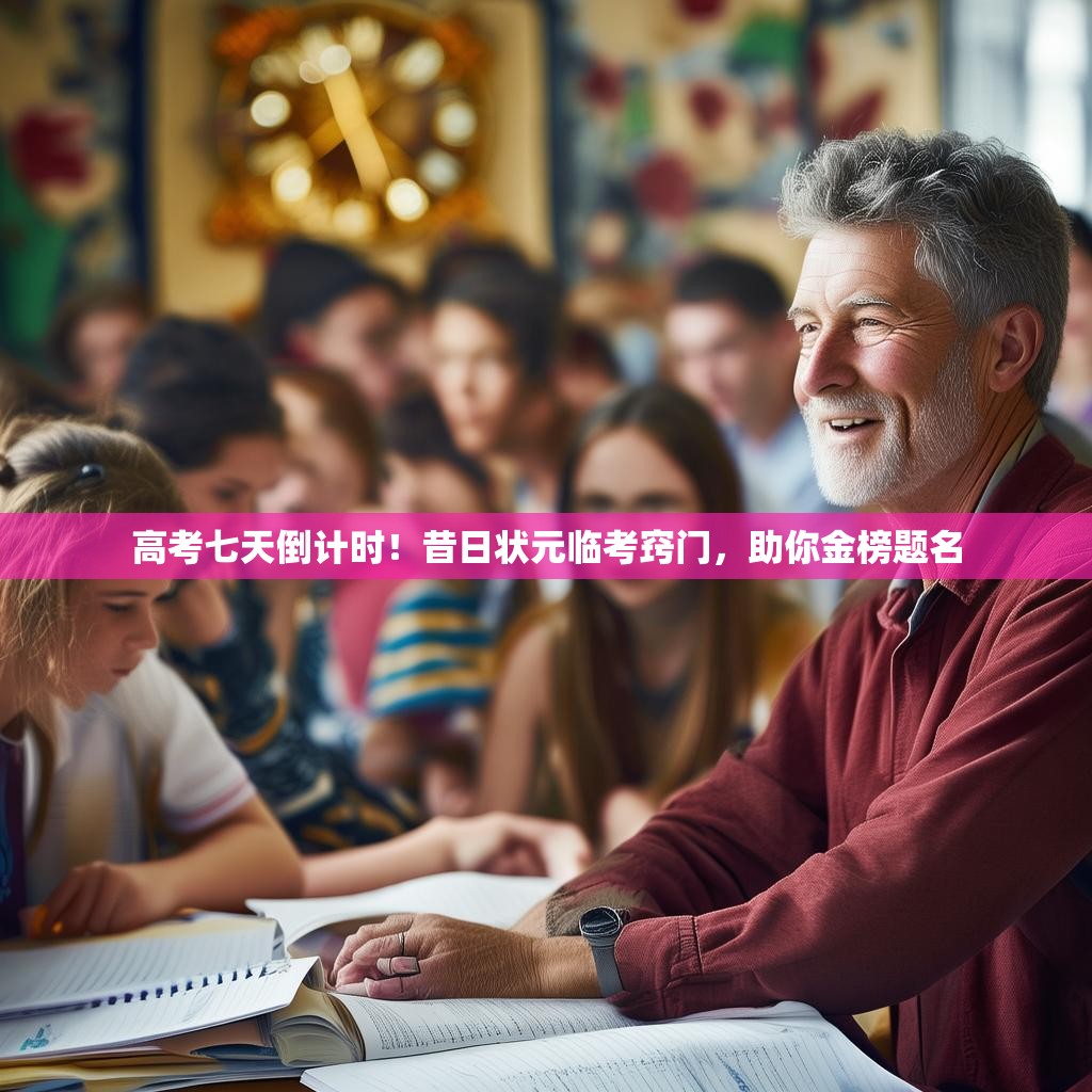 高考七天倒计时!昔日状元临考窍门,助你金榜题名