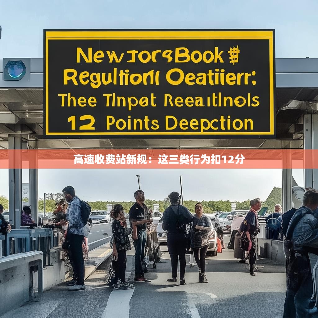 高速收费站新规:这三类行为扣12分