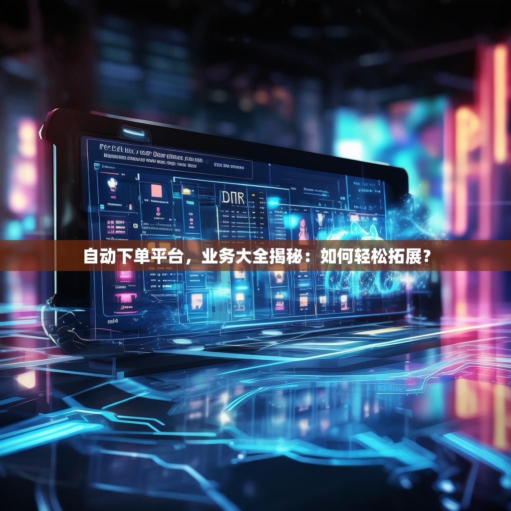 自动下单平台,业务大全揭秘:如何轻松拓展?