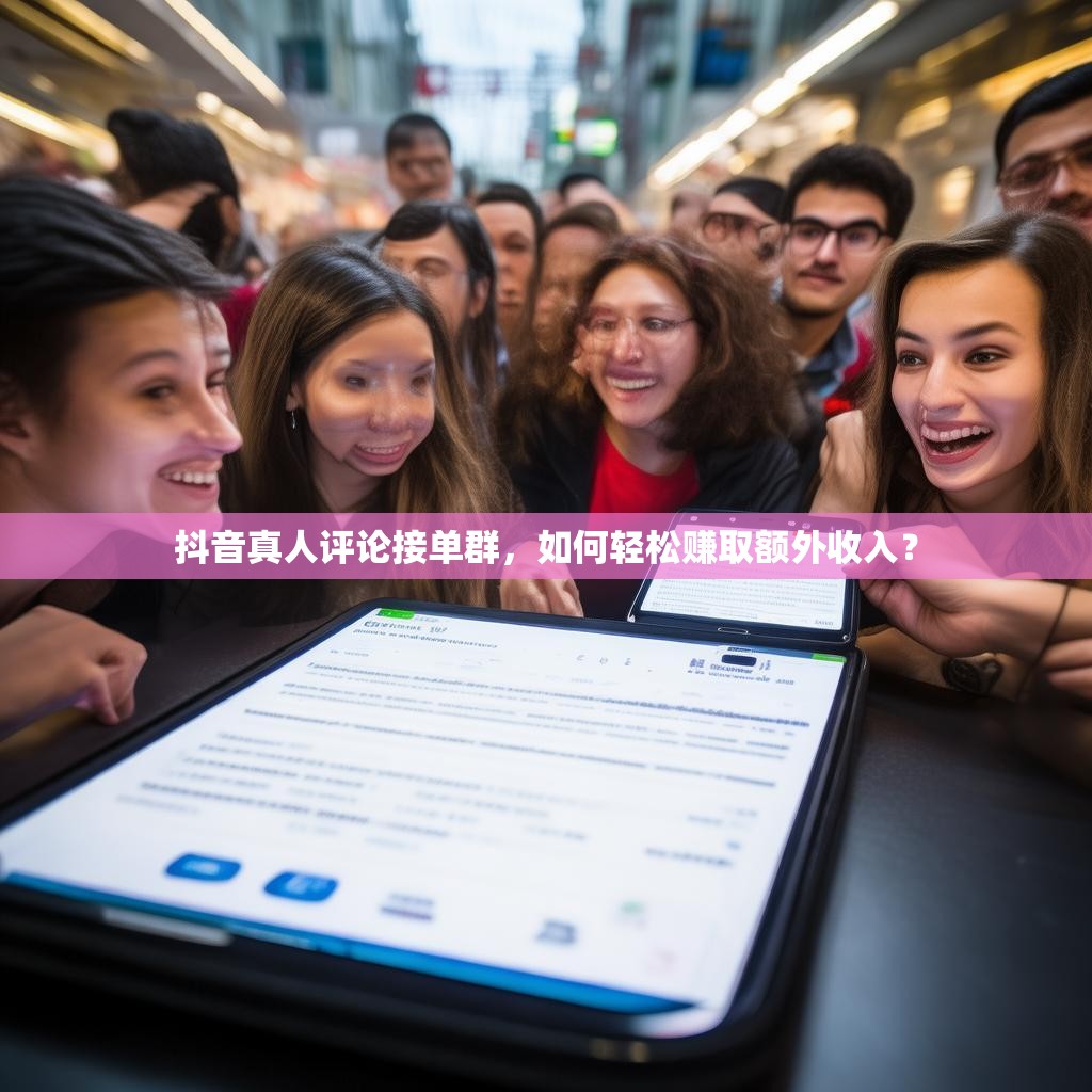 抖音真人评论接单群,如何轻松赚取额外收入?