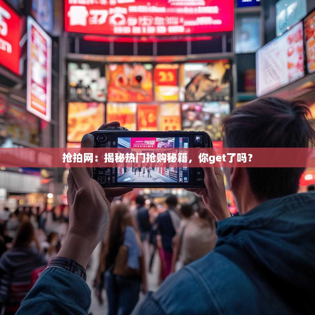 抢拍网:揭秘热门抢购秘籍,你get了吗?