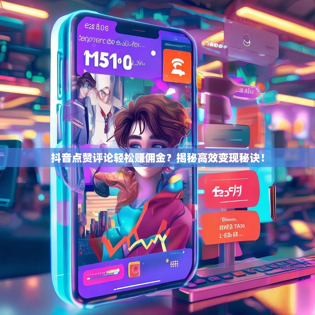 抖音点赞评论轻松赚佣金?揭秘高效变现秘诀!